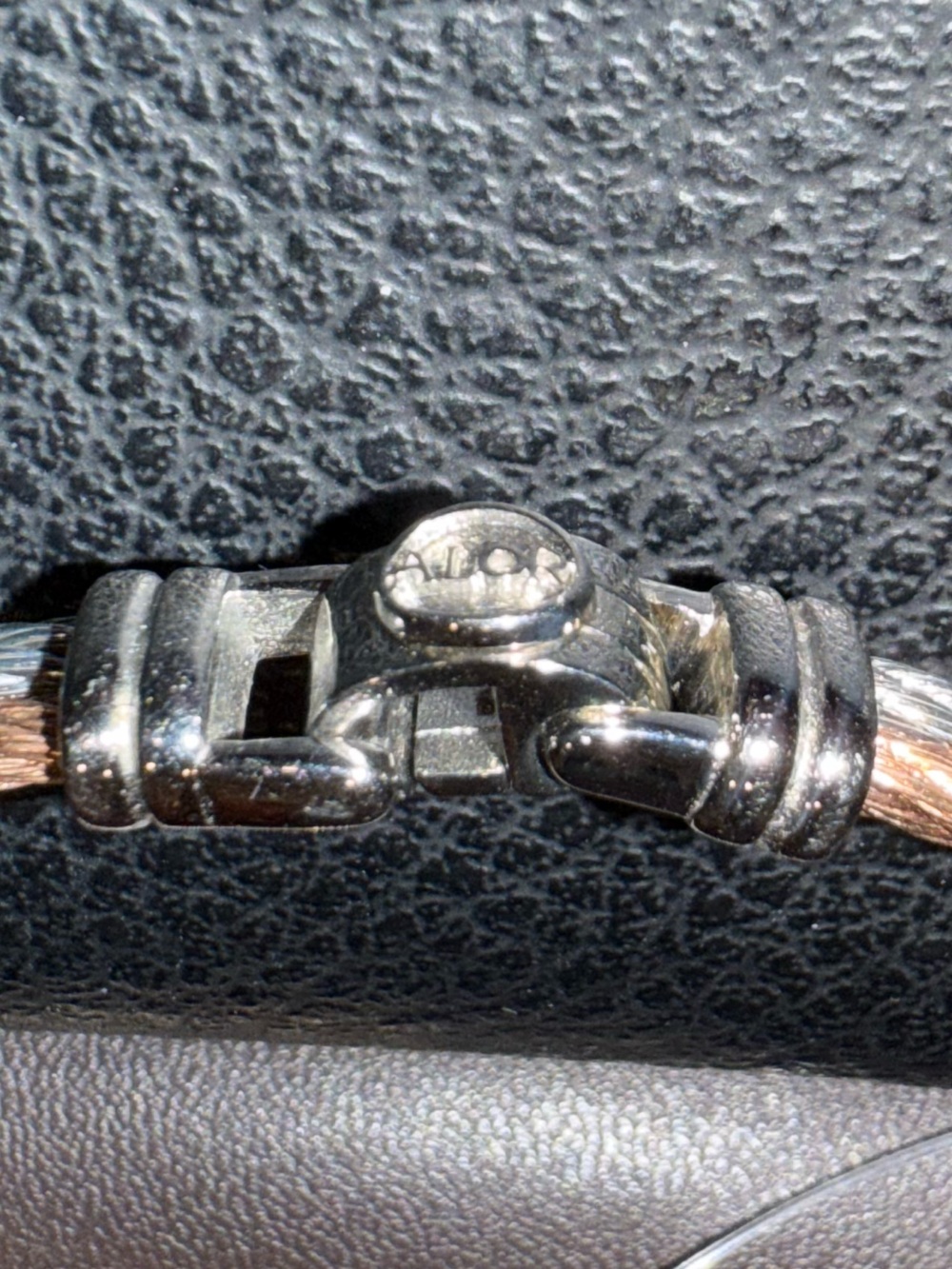 ALOR Two-Tone Rope Bracelet - Picture 3 of 6